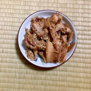 ぶりあらの照り煮。